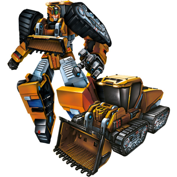 Фото - Робот-трансформер Kids Team Бульдозер (E2016-02)