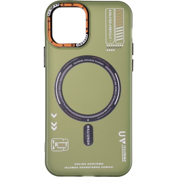 Фото - Чохол для смартфону Gelius Resistant Shield Magsafe Case for iPhone 12 Pro Green (97238)