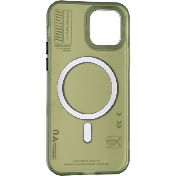 Фото - Чохол для смартфону Gelius Resistant Shield Magsafe Case for iPhone 12 Pro Green (97238)