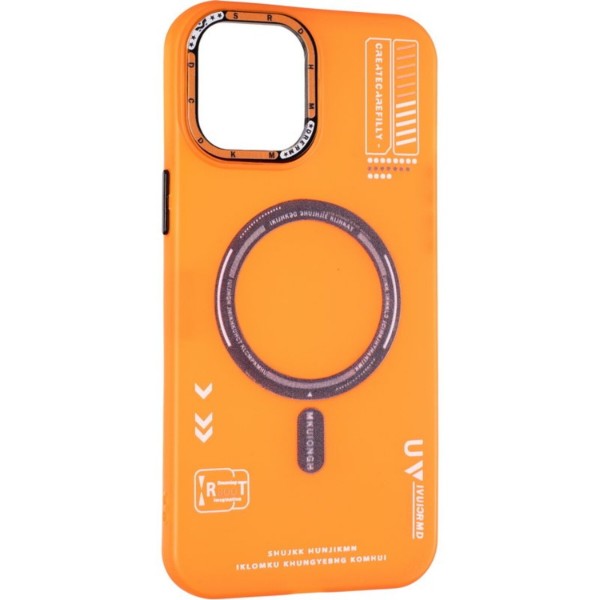 Фото - Чохол для смартфону Gelius Resistant Shield (Magsafe) Case for iPhone 12 Pro Max Orange (97241)