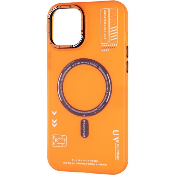 Фото - Чохол для смартфону Gelius Resistant Shield (Magsafe) Case for iPhone 12 Pro Max Orange (97241)
