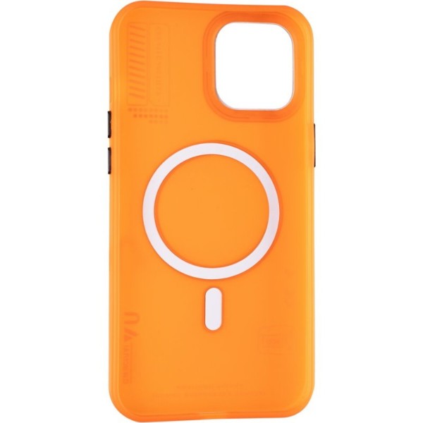 Фото - Чохол для смартфону Gelius Resistant Shield (Magsafe) Case for iPhone 12 Pro Max Orange (97241)