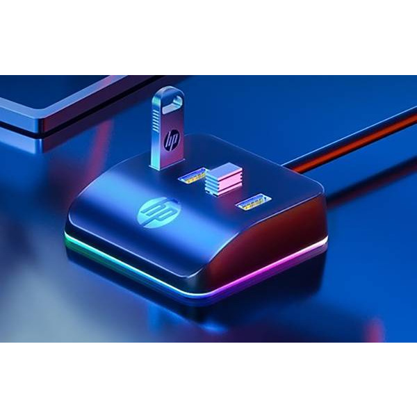 Фото - Хаб USB HP USB 3.0 AM - 4xUSB 3.0 AF RGB (DHC-CT120)