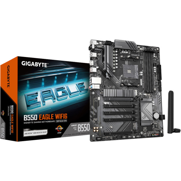 Фото - Материнская плата Gigabyte sAM4 AMD B550 EAGLE WIFI6