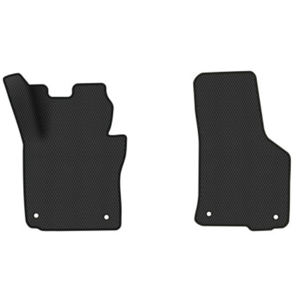 Фото - Килимки з екошкіри в салон авто передні EVAtech для Octavia A5 (MT, 8 clips) Skoda 2004-2013 2 покоління Liftback EU (SK12150AE2AV4BBB)
