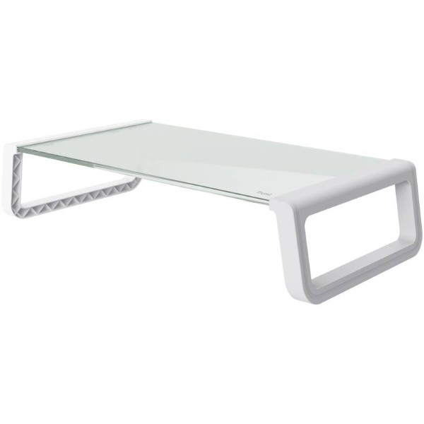 Фото - Підставка під ноутбук Trust Monta Glass Monitor Stand White (25351)