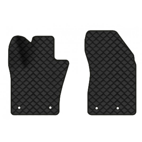 Фото - Коврики из экокожи в салон авто передние EVAtech ECO для Renegade Jeep 2014 1 поколение SUV USA (JP22642AE2OU4BBB)