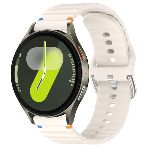 Фото - Ремінець для смарт-годинника BeCover Ribbed Straight (20mm) for Samsung Galaxy Watch 7 (40/44mm) / 7 FE / 6 / 6 Classic / 5 / 5 Pro / 4 / 4 Classic / Watch 3 (41mm) (714842)