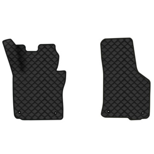 Фото - Килимки з екошкіри в салон авто передні EVAtech для Octavia A5 (MT, 8 clips) Skoda 2004-2013 2 покоління Combi EU (SK12158AE2TL4BBB)