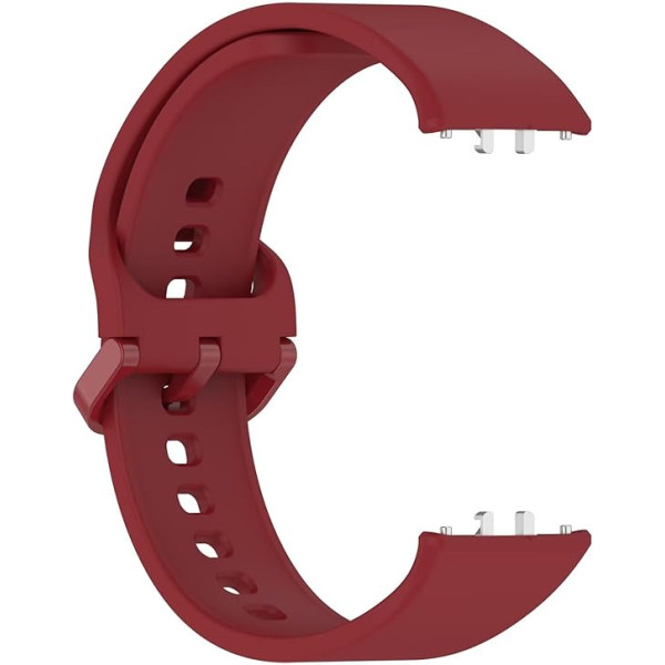 Фото - Ремінець для фітнес-браслету BeCover for Samsung Galaxy Fit 3 (20mm) Red (713199)