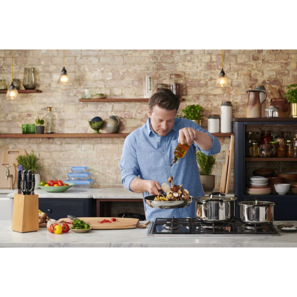 Фото - Сковорода универсальная Tefal E3030656 Jamie Oliver Home Cook 28 см