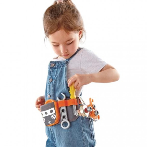 Фото - Сюжетно-ролевая игра. Набор-профессий Hape Junior Inventor Пояс с инструментами (E3035)