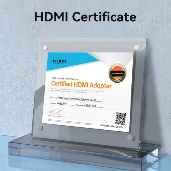 Фото - Кабель HDMI Vention HDMI M - F 5.0 м, V2.0 4K 60Hz (AHCBJ)