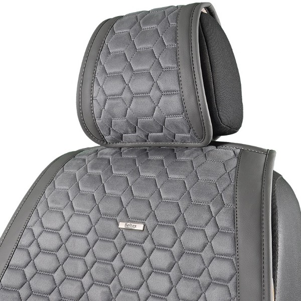 Фото - Комплект накидок на сиденье автомобиля Beltex Monte Carlo Grey 2 шт. (BX81250)