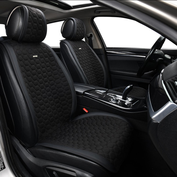 Фото - Накидка на спинку переднього сидіння автомобіля Beltex Monte Carlo, black 2 шт. (BX81150)