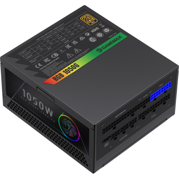 Фото - Блок живлення для ПК Gamemax RGB 1050G