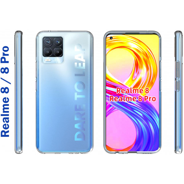 Фото - Чохол для смартфону BeCover for Realme 8/8 Pro Transparancy (706936)