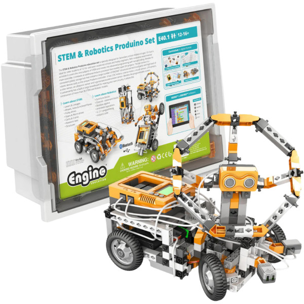 Фото - Электронный конструктор Engino Stem& Robotics Produino Set v2 (E40)