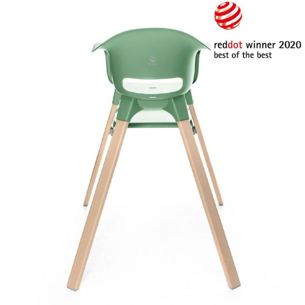 Фото - Стільчик для годування класичний Stokke Clikk Clover Green (552002)