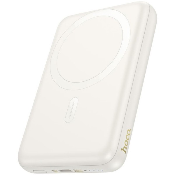 Фото - Батарея мобильная HOCO J141 Grace PD20W Magnetic 10000 mAh White (714985)
