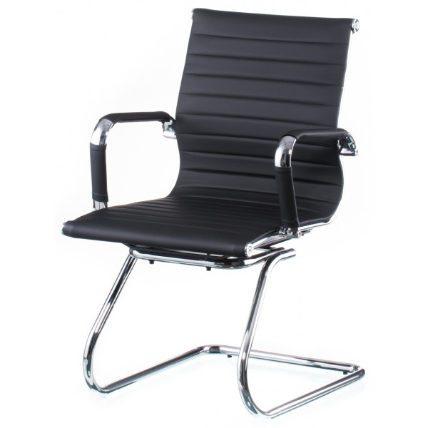 Фото - Крісло офісне Special4You Solano artleather conference Black (E5036/E5890)