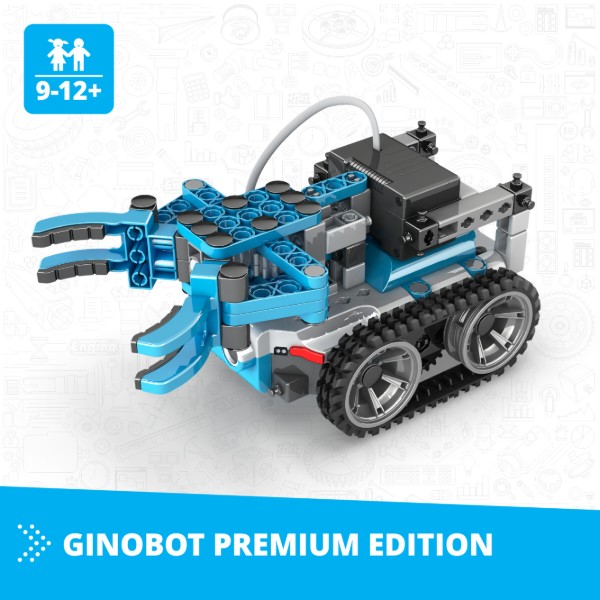 Фото - Пластиковий конструктор Engino Ginobot – робот, преміум (E51-1)