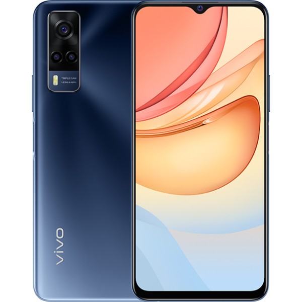 Фото - Смартфон vivo Y53s 6/128Gb Deep Sea Blue Фото - Смартфон vivo Y53s 6/128Gb Deep Sea Blue