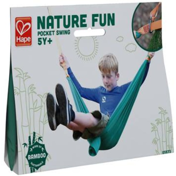 Фото - Гамак Hape Nature Fun 130 см зеленый (E5573)