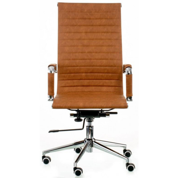 Фото - Кресло офисное Special4You Solano Artleather Light Brown (E5777)