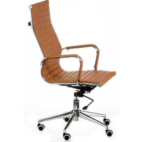 Фото - Кресло офисное Special4You Solano Artleather Light Brown (E5777)