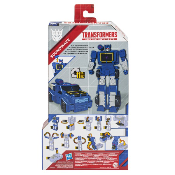 Фото - Машинка-трансформер Hasbro Authentics Titan Changer Soundwave (E5883_F6761)
