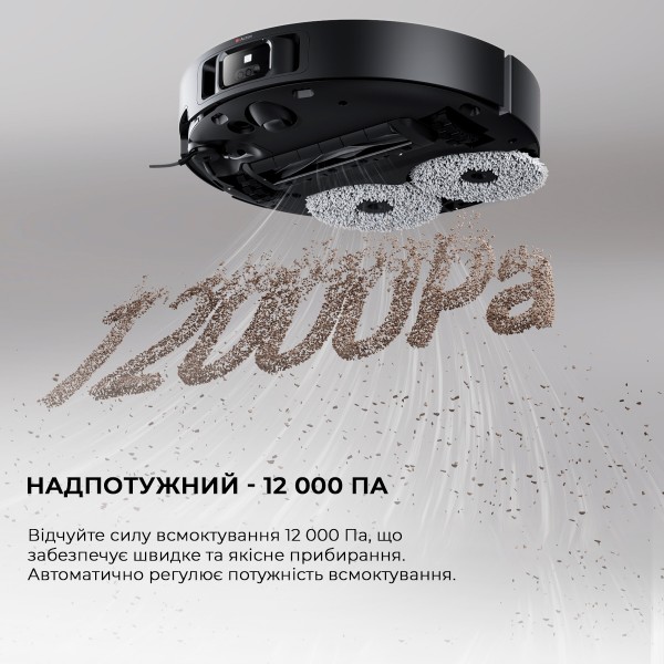 Фото - Робот-пилосос миючий Dreame Bot X40 Ultra Complete Black (RLX63CE-2-Bl)