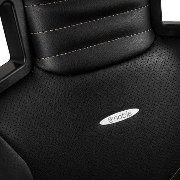 Фото - Крісло для геймерів Noblechairs EPIC Black/Gold (NBL-PU-GOL-002)