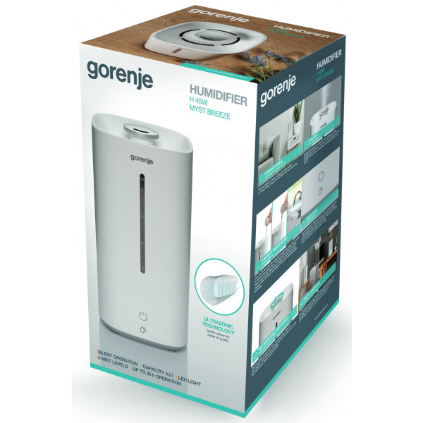 Фото - Увлажнитель воздуха Gorenje H45W White