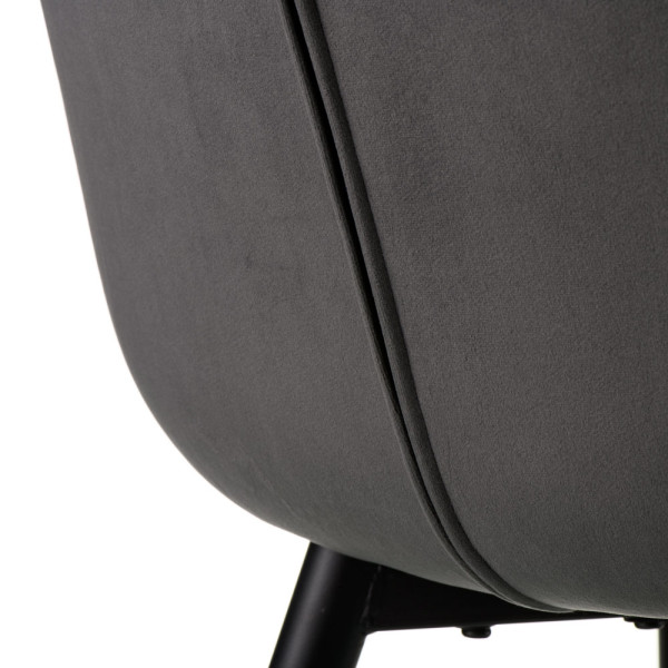 Фото - Стул кухонный Special4You Damask Dark Grey (E6477)