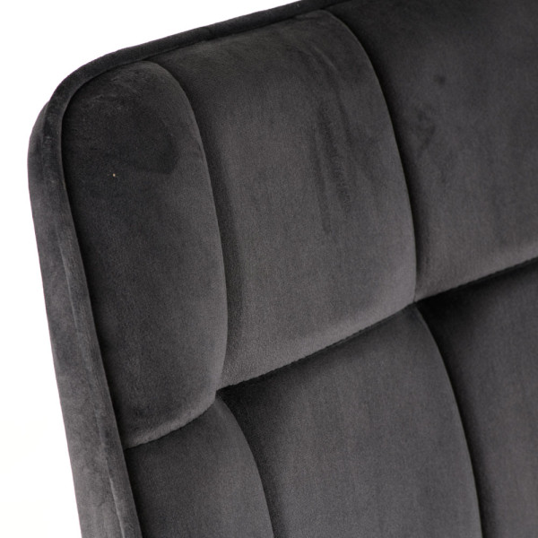Фото - Стул кухонный Special4You Damask Dark Grey (E6477)