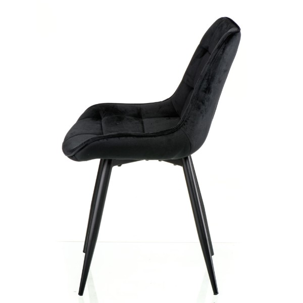 Фото - Стул кухонный Special4You Damask Black (E6484)