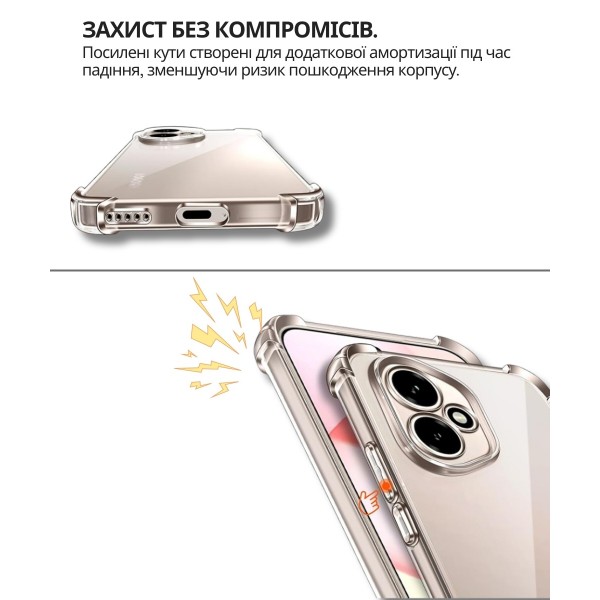 Фото - Чехол для смартфона BeCover Anti-Shock for Honor 400 Clear (714710)