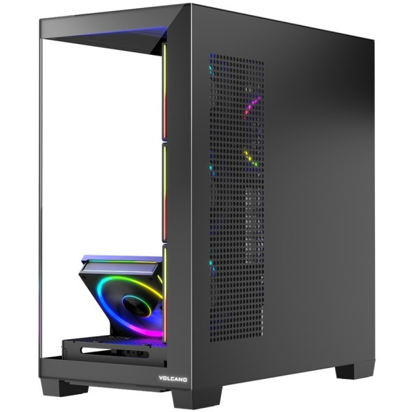 Фото - Корпус Modecom AT-STELLAR-5F-ARGB-10 BLACK без БЖ ATX