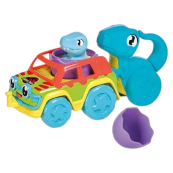 Фото - Базовый игровой транспорт для малыша Toomies Jurassic World диномашина (E73251)