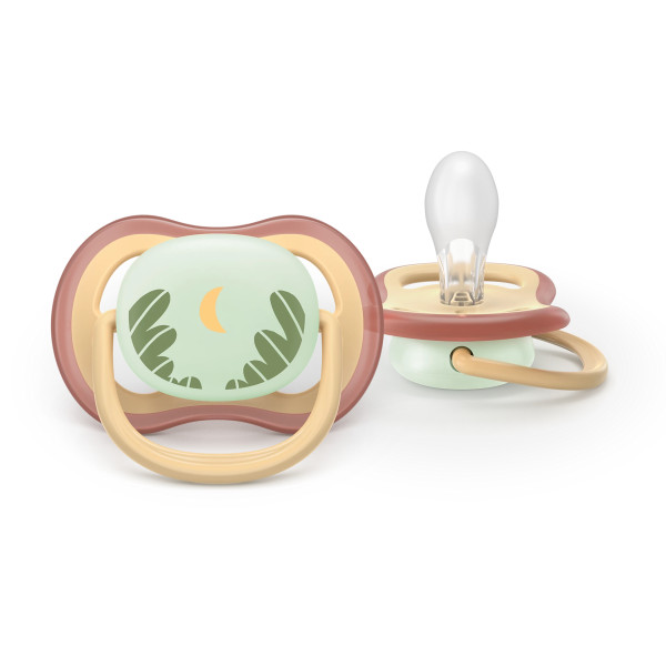 Фото - Ортодонтична пустушка Philips Avent Ultra Air Нічна, 0-6 міс. (SCF376/27)
