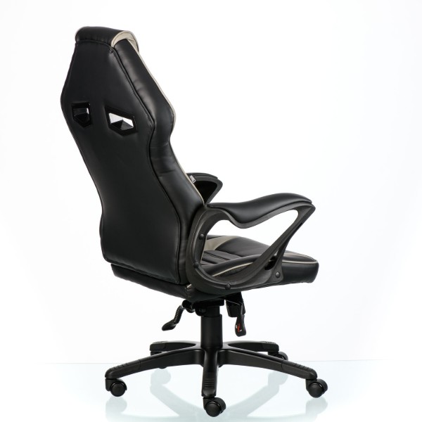 Фото - Крісло для геймерів Special4You Game Black/Grey (E7429)