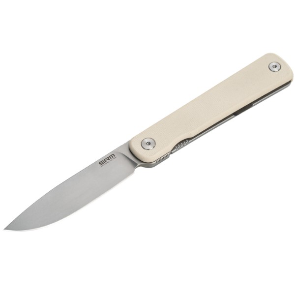 Фото - Нож туристический SRM 135L-GT White