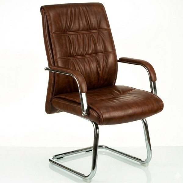 Фото - Кресло офисное Special4You Venezia office dark brown (E7801)