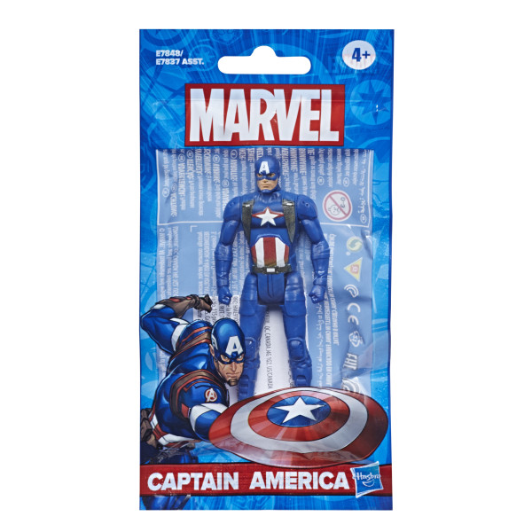 Фото - Колекційна фігурка Hasbro Марвел MVL 3.75IN VALUE FIGURE CAP (E7837_E7848)
