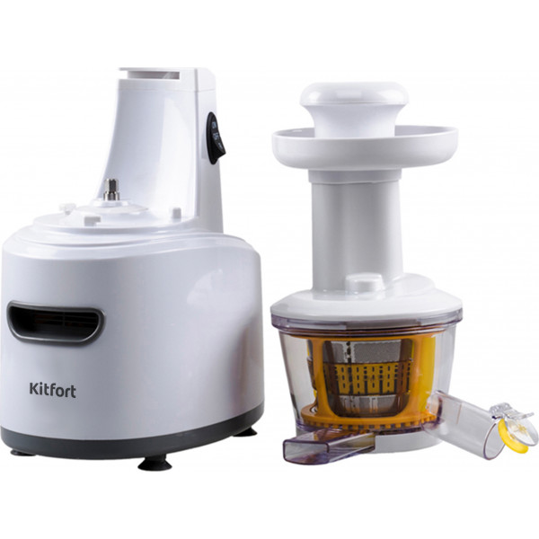 Фото - Соковыжималка шнековая Kitfort KT-1101-1 White