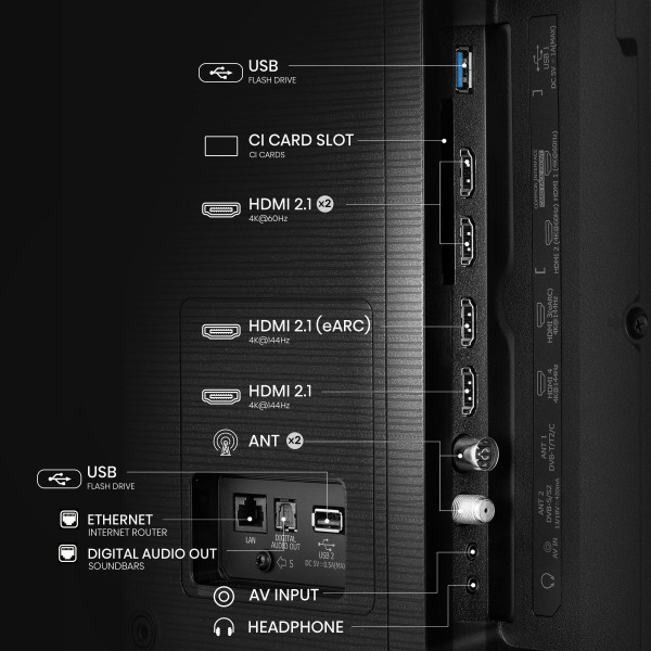 Фото - Телевізор Hisense 85E7Q PRO