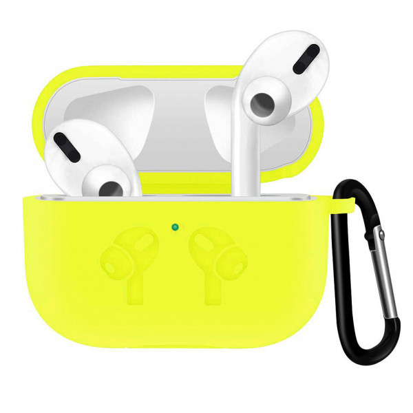 Фото - Чохол для навушників BeCover Silicon Protection for Apple AirPods Pro Yellow (704506)
