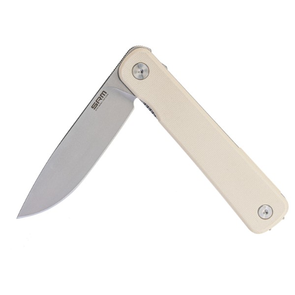 Фото - Нож туристический SRM 135L-GT White