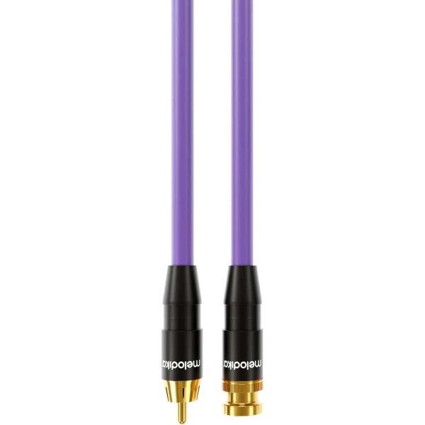 Фото - Кабель RCA Melodika RCA - BNC lenght 1.5m (MDBNR15)
